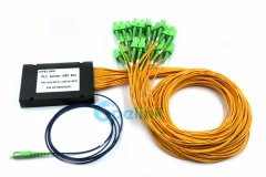 1 x32 SC/APC plástico ABS caja fibra óptica PLC divisor