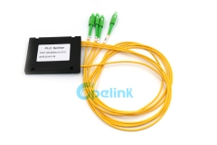 1x3 SC/APC plástico ABS caja fibra óptica PLC divisor