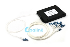 8CH Mux Demux óptico CWDM módulo caja de ABS 0,9mm LC/PC