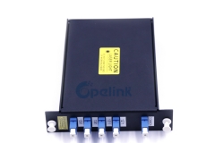 4CH LGX caja de Metal Mux/Demux óptico CWDM LC adaptador de enchufe en CWDM módulo