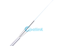 FTTH Anti-Mouse Drop Cable, tipo de arco Anti-roedor espiral Central Acero inoxidable tubo blindado gota Cable de fibra óptica Gjxkh