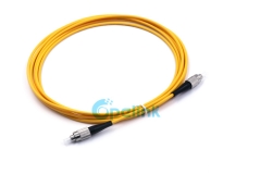 FC-FC Cable de parche de fibra, 3,0mm SM Simplex 9/125 Cable de parche de fibra óptica
