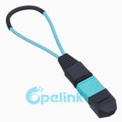 MTP/MPO Om3 Loopback de fibra óptica