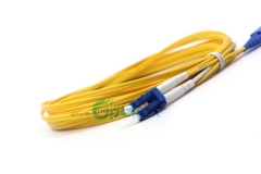 SC-LC Cable de parche de fibra, 2,0mm Duplex SM 9/125 Cable de parche de fibra óptica