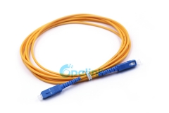 Jumper de fibra SC-SC, 3,0mm SM Simplex 9/125 Cable de parche de fibra óptica