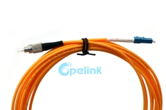 Jumper de fibra FC-LC, 3,0mm SM Simplex 9/125 Cable de parche de fibra óptica