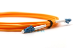 LC-LC Cable de parche de fibra óptica, 3,0mm SM Simplex 9/125 Cable de parche de fibra óptica
