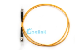 Jumper de fibra ST-ST, 3,0mm SM Simplex 9/125 Cable de parche de fibra óptica