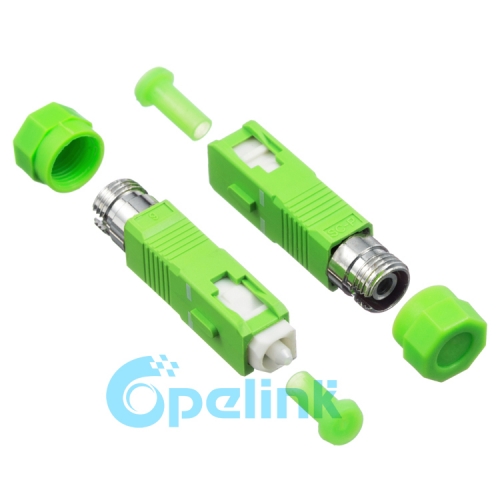 FC/APC-SC/APC Singlemode hembra a macho adaptador de fibra enchufe adaptador de fibra óptica Acoplamiento de hibird adaptador de fibra óptica