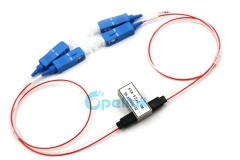 Interruptor de fibra óptica 2X2, interruptor óptico SC/PC FSW para el sistema de prueba de fibra