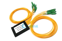 2X9 SC/APC plástico ABS caja fibra óptica PLC divisor