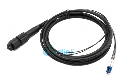 GYFJH Cable de fibra LC dúplex/UPC G657A1 SM MM blindado BBU RRU FTTA estación Base de fibra óptica Cable de parche