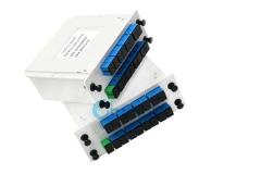Casete de divisor óptico, 1x16 SC/PC divisor de fibra óptica PLC