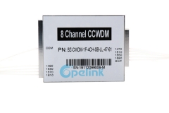 8CH CCWDM módulo, 0,9mm LC/PC compacto CWDM óptico con puerto EXP