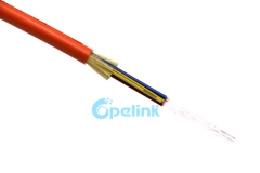 Cable de fibra óptica de distribución, Cable de paquete de fibra óptica interior