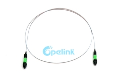 Cable de cinta MPO: puente de fibra MPO a MPO, monomodo, cinta desnuda de 12 fibras