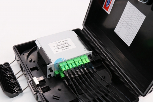 Caja de distribución de cable de red de la caja terminal de la caja de CTO al aire libre, caja de distribución de fibra óptica de China