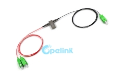 Interruptor de fibra óptica 1X2, interruptor óptico mecánico SC / APC OSW de 0.9 mm