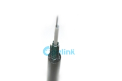 2-48Cores Unitube Cable de fibra óptica de tubo suelto con armadura ligera, cable de fibra óptica económico GYXTW