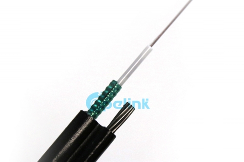 Cable de fibra óptica aéreo autosuficiente, cable de fibra óptica blindado Gyxtc8s, cable de fibra óptica para exteriores de buen rendimiento