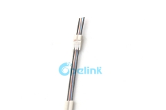 1-4 núcleos G657A1 G657A2 GJXFH Cable de fibra FTTH, tipo arco, trenzado, tipo de acero, cable de fibra óptica de caída monomodo GJXH