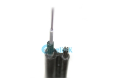 Cable de fibra óptica aéreo autosuficiente, cable de fibra óptica blindado Gyxtc8s, cable de fibra óptica para exteriores de buen rendimiento