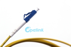 Puente de fibra LC-LC, cable de conexión de fibra óptica SM Simplex 9/125 de 2,0 mm
