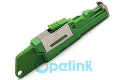 Atenuador óptico fijo enchufable E2000/APC, atenuador de fibra óptica monomodo macho-hembra