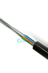 GYFTY Cable óptico trenzado de tubo suelto no metálico, cable de fibra óptica para exteriores de 2-144 núcleos, cable de fibra Aeria profesional no autoportante