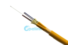 Cable de fibra óptica breakout, cableado interior monomodo Cable de fibra óptica, cable óptico multifibra GJBFJV