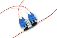 Interruptor óptico 2X2, interruptor de fibra óptica mecánico de velocidad de conmutación rápida OSW, SC / UPC monomodo