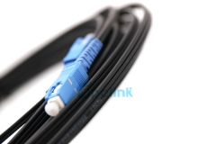 Cable de conexión de cable de bajada FTTH, SC / UPC - Puente de fibra óptica SC / UPC FTTH, para cable de conexión de fibra de red FTTX