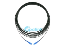 Cable de conexión de cable de bajada FTTH, SC / UPC - Puente de fibra óptica SC / UPC FTTH, para cable de conexión de fibra de red FTTX
