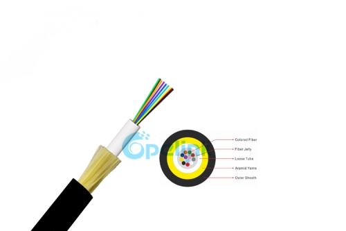 Unitube para interiores/exteriores Cable de micro fibra óptica no metálico