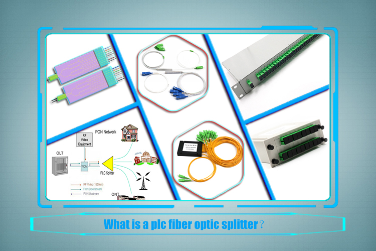 ¿Qué es un divisor de fibra óptica plc?
