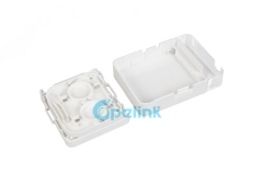 Caja de terminación de enchufe de pared de fibra óptica, Enchufe de pared de fibra óptica económico, Placa frontal de fibra de montaje en pared FTTH