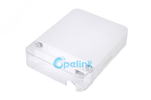 Caja de terminación de enchufe de pared de fibra óptica, Enchufe de pared de fibra óptica económico, Placa frontal de fibra de montaje en pared FTTH