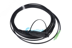 Cable de parche de fibra óptica SC/APC con conector H de alto rendimiento - FTTH, impermeable, compatible con Corning