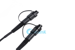 Cable de parche de fibra óptica SC/APC con conector H de alto rendimiento - FTTH, impermeable, compatible con Corning