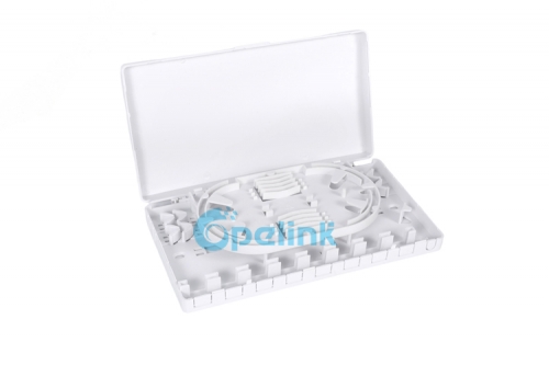 8 puertos de la placa frontal de la fibra de escritorio Caja de terminación de fibra óptica FTTH Outlet montado en la pared de la fibra interior